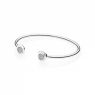 Pandora Signature Open Silver Bangle 590528CZ