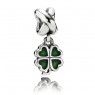 Pandora Four Leaf Clover Charm 790572EN25