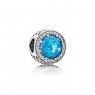 Pandora Sky Blue Radiant Hearts Charm 791725NBS