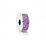 Pandora Fancy Purple Shining Elegance Spacer Clip 791817CFP