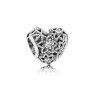 Pandora Blooming Heart Charm 796264CZ