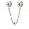 Pandora Multi-Colour Arcs Of Love Safety Chain 797021NRPMX