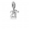 Pandora 21 Years Of Love Pendant Charm 797263CZ