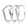 Pandora Wish Bone Ring Stack GS0112