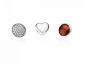 PANDORA Petite Memories January Garnet Birthstone Locket Charm Set JSP0639 