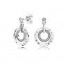 Pandora Circles Earrings 296296CZ