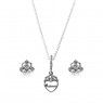 PANDORA Fancy Princess Fairytale Jewellery Set JSP0164 In Silver