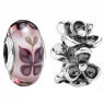 PANDORA Floral Butterfly Butterfly Charm Set JSP0536 