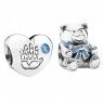 PANDORA Baby Boy Baby Charm Set JSP0542 With CZ 