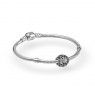 PANDORA Openwork Heart Love Complete Bracelet JSP0461 In Silver