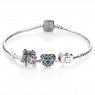 PANDORA Silver December Birthstone Birthstone Complete Bracelet JSP0347 