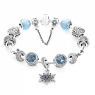 PANDORA Advertised Crystallised Flurry Christmas Complete Bracelet JSP0330 With Pave CZ 