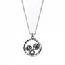 PANDORA Petite Memories Medium Family Locket JSP0151 