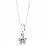 PANDORA Silver Daisy Floral Pendant JSP0137 