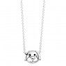 PANDORA Devoted Dog Animal Necklace JSP0234 In Silver