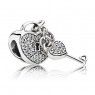 PANDORA Silver Padlock And Key Charm JSP0929 