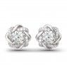 Joanfeel Sterling Silver Stud Earrings - Knot of Love