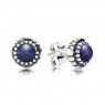 PANDORA September Birthstone Lapis Lazuli Birthstone Stud Earrings JSP1296 