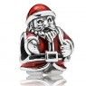 PANDORA Red Santa Christmas Charm JSP1037 In Enamel