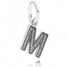 PANDORA Alphabet M Alphabet Pendant JSP0983 