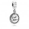 PANDORA Grandmother Family Charm JSP1169 With Pave CZ 