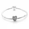 PANDORA Mother And Son Bond Love Complete Bracelet JSP0030 With Clear CZ 