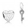 PANDORA Key To My Heart Charm Set JSP0534 