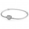 PANDORA Heart Moments Love Bracelet JSP1239 In Silver