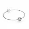 PANDORA Silver Passion Bangle Love Complete Bracelet JSP0657 