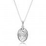 PANDORA Floral Daisy Lace Floral Pendant JSP1196 With Pave CZ 