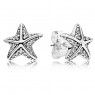 PANDORA Tropical Starfish Summer Stud Earrings JSP1219 In 925 Silver