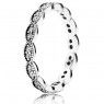 PANDORA Oval Leaves Band Ring JSP1407 