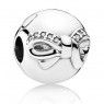 PANDORA Silver Bow Clip JSP0829 