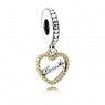 PANDORA Family Script Charm JSP1480 In Gold