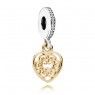 PANDORA Magnificent Heart Love Charm JSP0848 In Gold