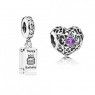 PANDORA February Birthday Birthstone Charm Set JSP0466 