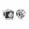 PANDORA Around The World Travel Charm Set JSP0526 With Cubic Zirconia 