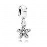 PANDORA Daisy Dropper Floral Charm JSP1031 In Silver