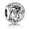 PANDORA Vintage W Swirl Alphabet Charm JSP0755 