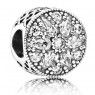 PANDORA Silver Radiant Bloom Floral Charm JSP0936 