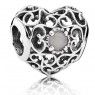 PANDORA June Birthstone Signature Heart Charm JSP0823 