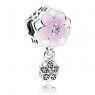 PANDORA Magnolia Bloom Dropper Floral Charm JSP0653 