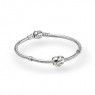 PANDORA Amore Love Complete Bracelet JSP0394 In Sterling Silver