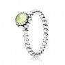 PANDORA Peridot August Birthstone Ring JSP1435 