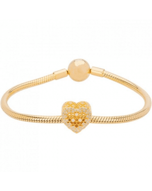 Pandora Honeycomb Lace Heart Complete Bracelet GS0080