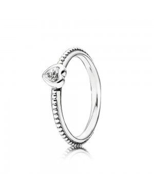 Pandora Delicate Heart Ring 190896CZ