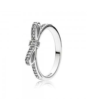 Pandora Delicate Bow Ring 190906CZ