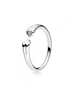 Pandora Two Hearts Ring 196572CZ