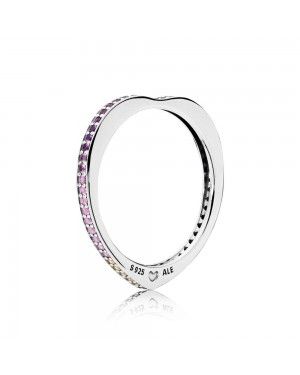 Pandora Multi-Colour Arc Of Love Ring 197095NRPMX