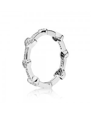 Pandora Alluring Hearts Ring 197729CZ